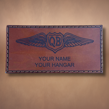Leather Flightsuit Nametags