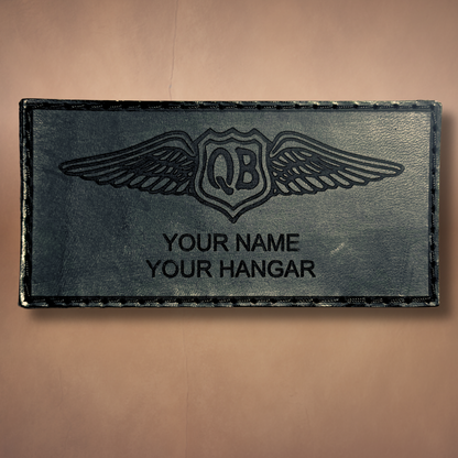 Leather Flightsuit Nametags