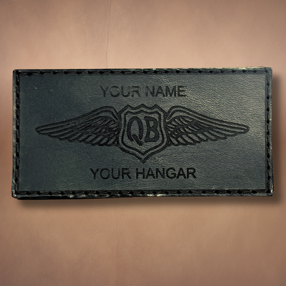 Leather Flightsuit Nametags