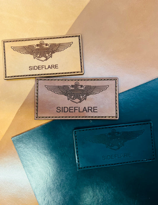 Leather Name Tag