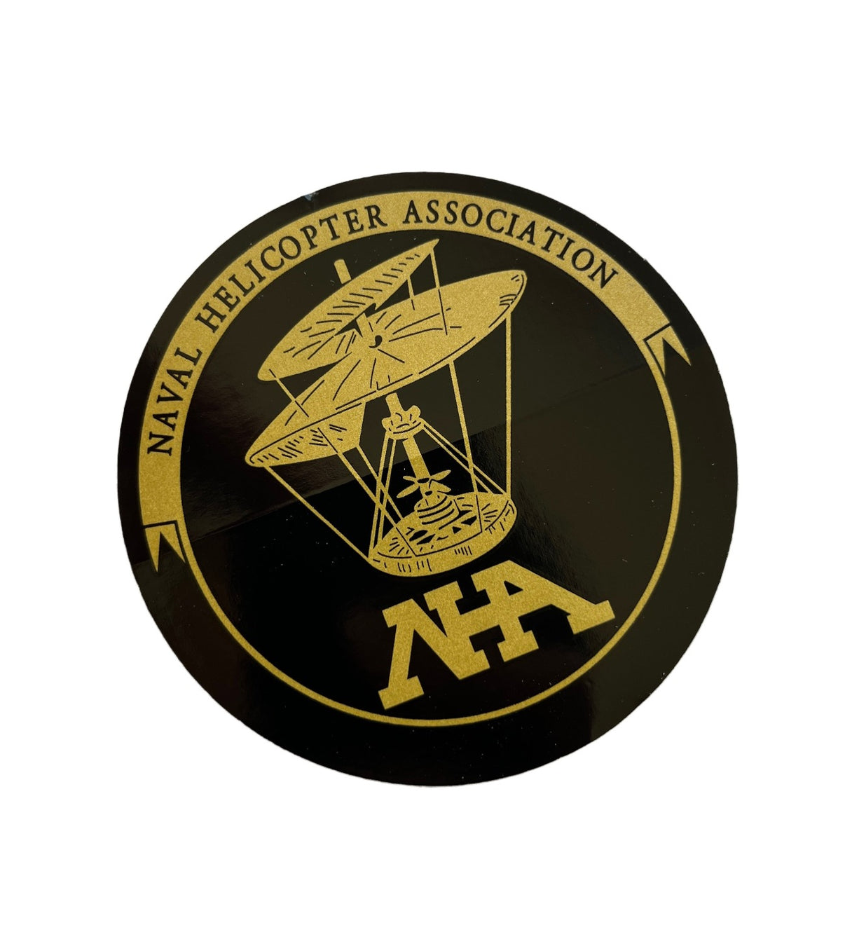 NHA Gold Sticker Sideflare