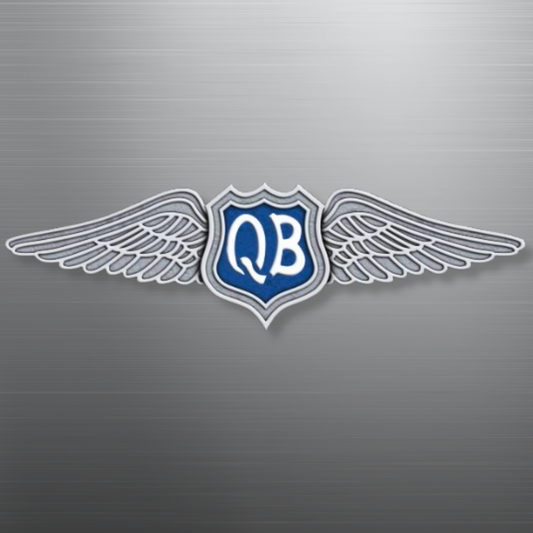 Quiet Birdmen Wings Vinyl Decal