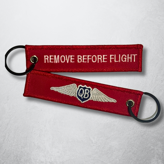 Quiet Birdmen RBF Keychain
