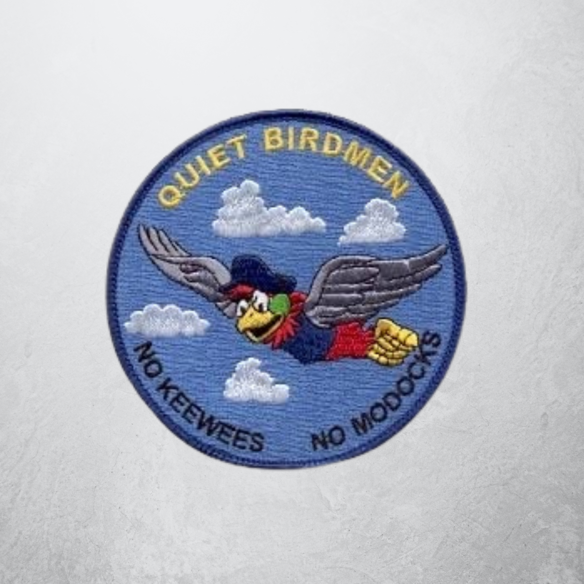 Quiet Birdmen Embroidered Patch